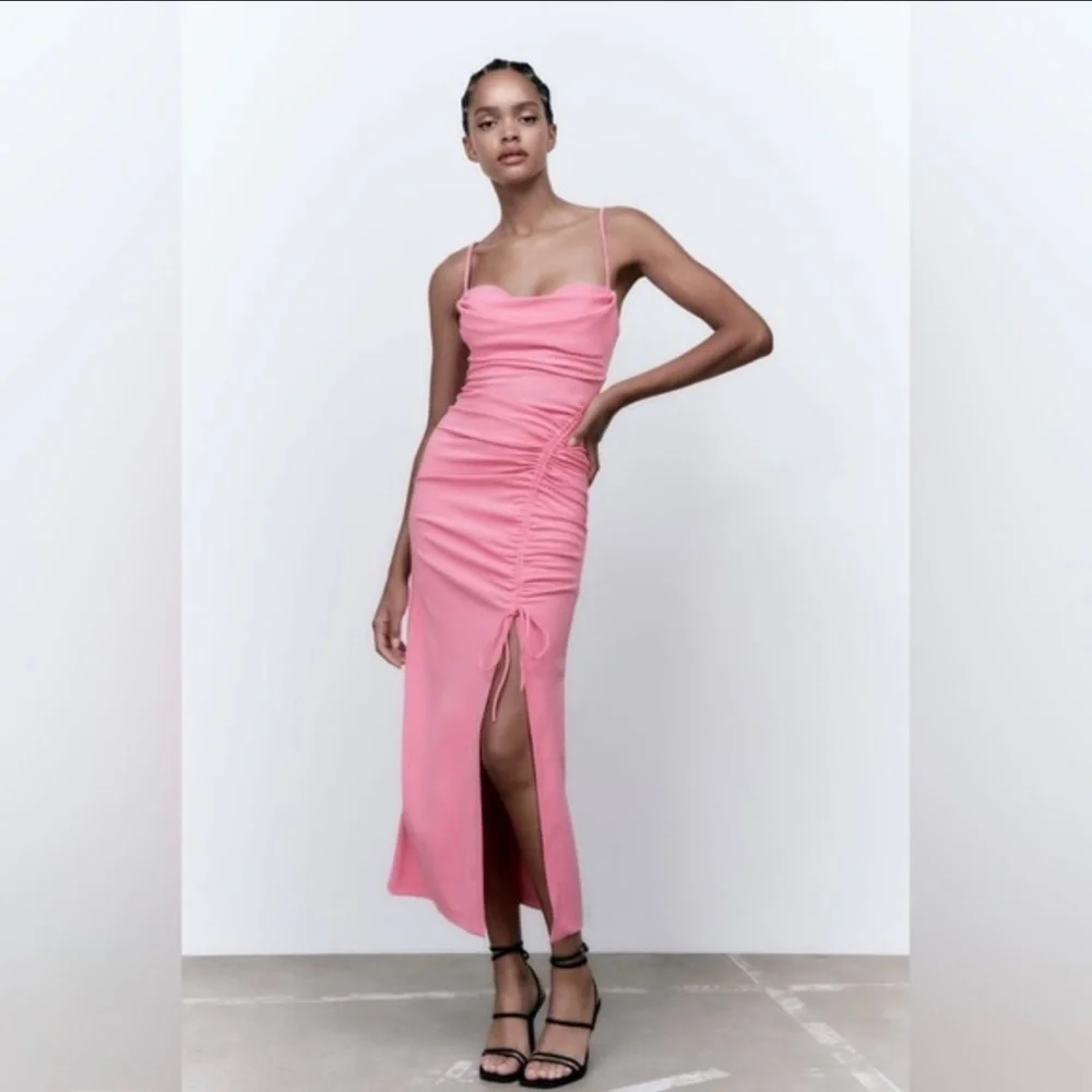 Zara Pink Dress - Picture 1 of 2